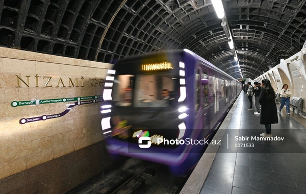 COP29 müddətində Bakı metrosunun hərəkət intervalında müəyyən dəyişikliklər olacaq