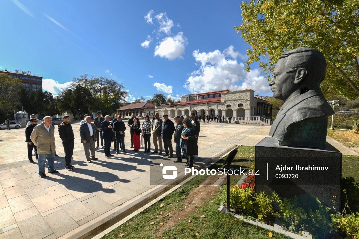 Gürcüstanın xarici səyahətçiləri Şuşaya gəlib