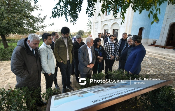 Gürcüstanlı səyyahların ikinci nümayəndə heyəti Ağdama səfər edib