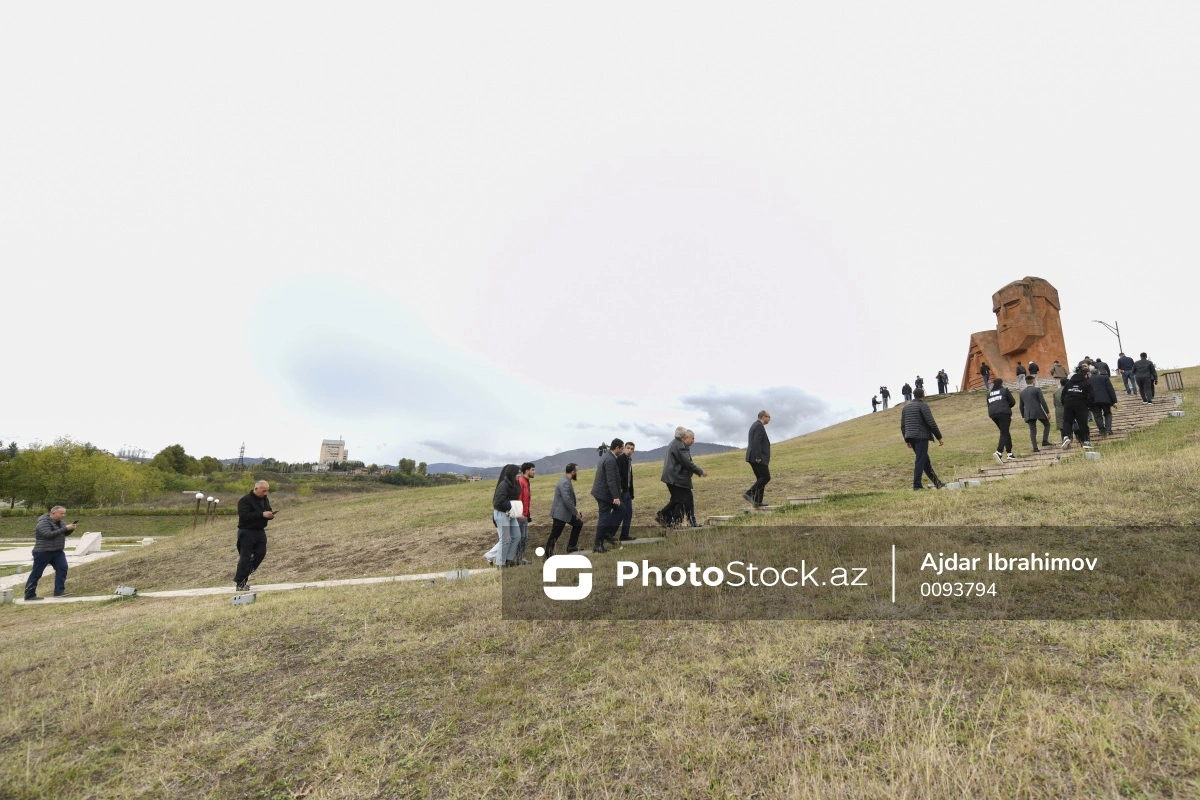 Gürcüstanlı turistlərdən ibarət üçüncü nümayəndə heyəti Xankəndiyə səfər edib