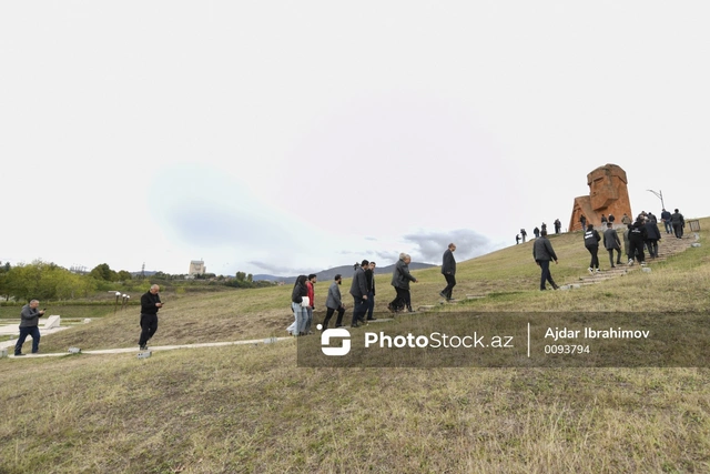 Gürcüstanlı turistlərdən ibarət üçüncü nümayəndə heyəti Xankəndiyə səfər edib