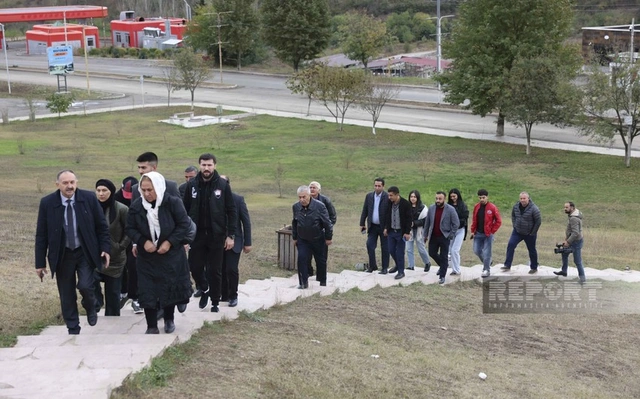 Gürcüstanlı turistlərdən ibarət üçüncü nümayəndə heyəti Xankəndiyə səfər edib