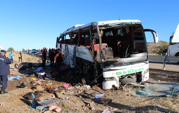 Aksaray'da otobüs kazasında ölü sayısı 7'ye yükseldi