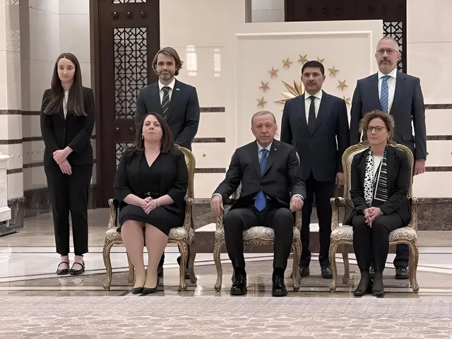 Türkiye Cumhurbaşkanı Erdoğan, 4 ülkenin Büyükelçilerini kabul etti