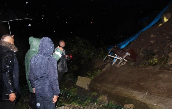 Ordu'da sağanak yağış hayatı olumsuz etkiledi