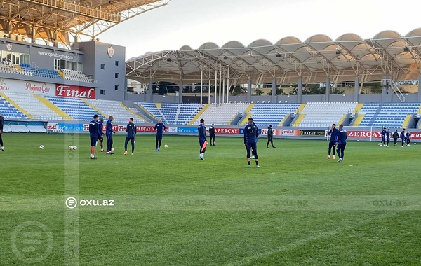 UEFA Avropa Liqası: "Qarabağ" "Ayaks"la görüşdən öncə son məşqinə çıxıb