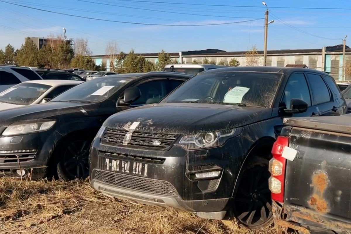 Похищенный в Британии автомобиль обнаружили в российском городе