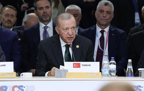 Erdoğan Kazan`da rusca teşekkür etti