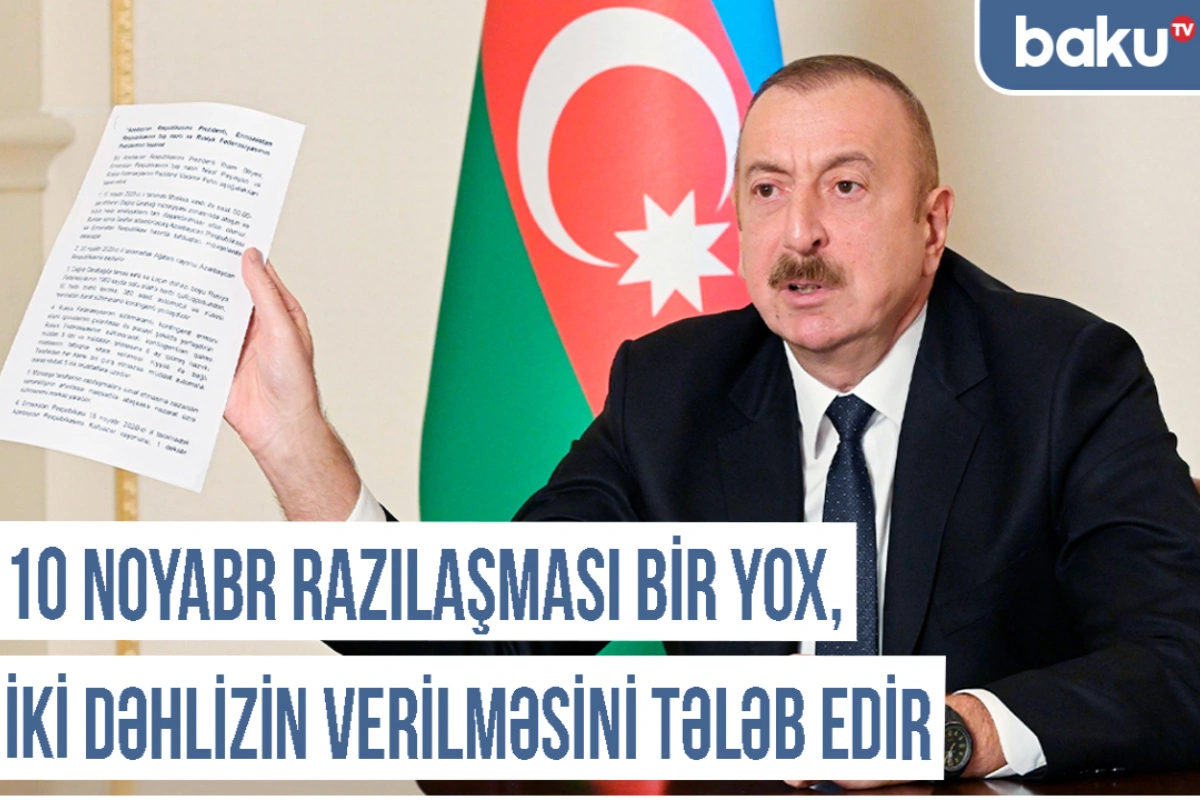 Xronika: "10 noyabr razılaşması bir yox, iki dəhlizin verilməsini tələb edir"