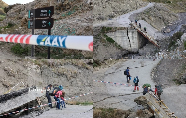 Quba-Xınalıq yolunda yararsız hala düşən körpü niyə bərpa edilmir?