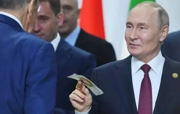 Putin'in elindeki "BRICS banknotu" gündem oldu