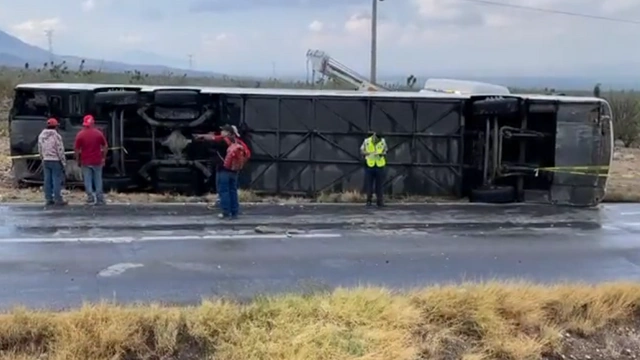 Meksikada avtobus qəzası: 24 nəfər ölüb