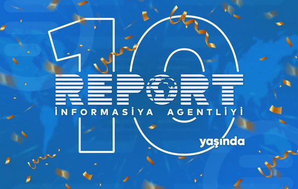 "Report" İnformasiya Agentliyi 10 illik yubileyini qeyd edir