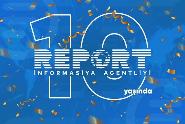 "Report" İnformasiya Agentliyi 10 illik yubileyini qeyd edir