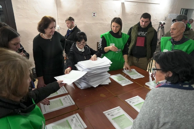 Gürcüstanda səslərin sayımı başa çatdı