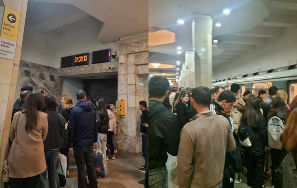 Bakı metrosunda yaranan problemin səbəbi AÇIQLANDI