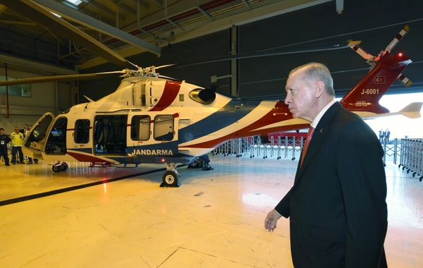 Türkiye'nin GÖKBEY helikopteri Jandarma Genel Komutanlığı'na teslim edildi