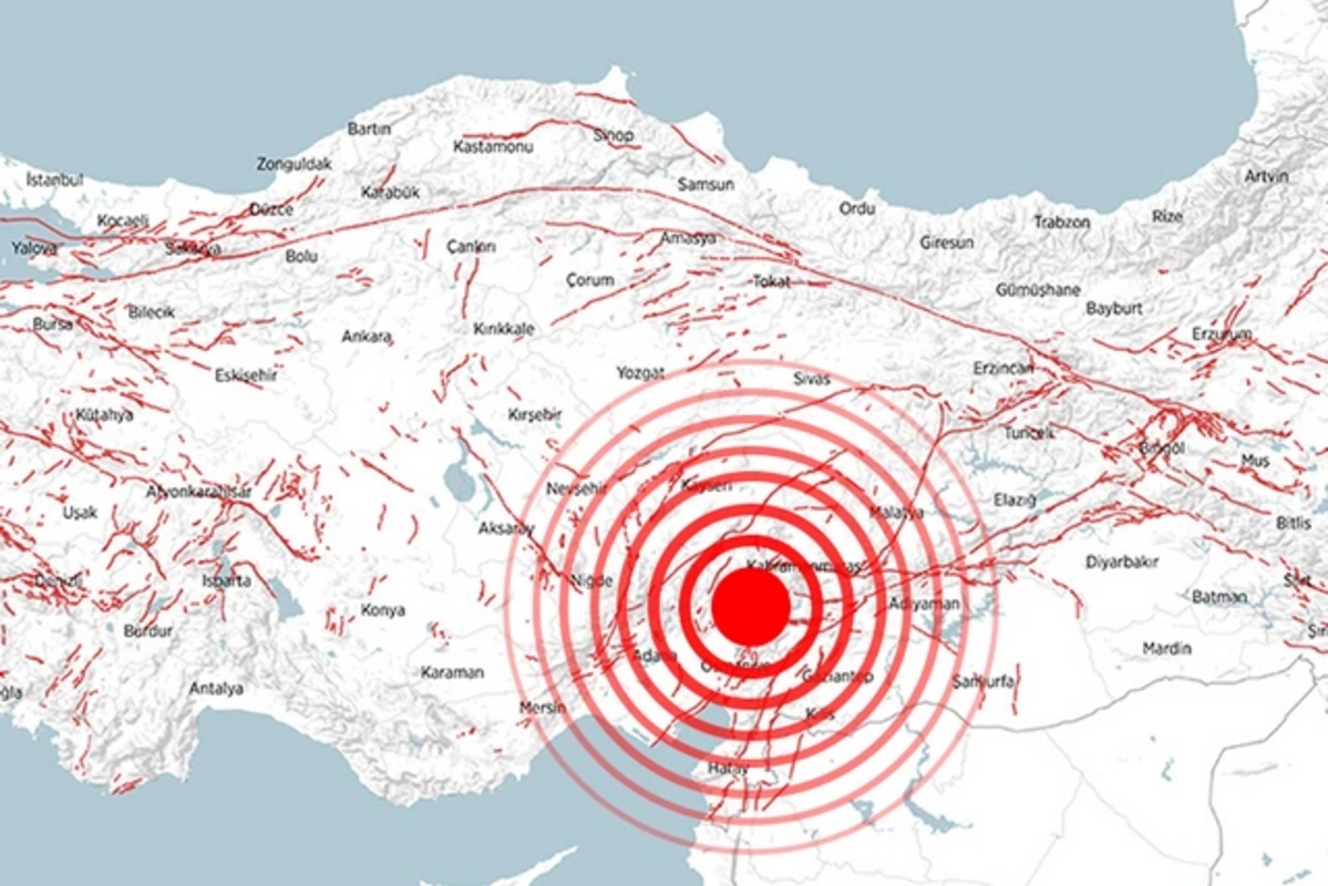 Akdeniz'de korkutan deprem