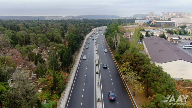 Mətbuat prospektində aparılan təmir işləri yekunlaşdı