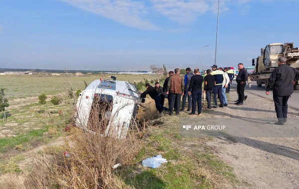 TƏBİB о состоянии пострадавшей в ДТП в Гаджигабульском районе