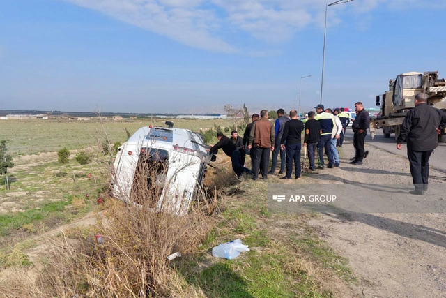 TƏBİB о состоянии пострадавшей в ДТП в Гаджигабульском районе