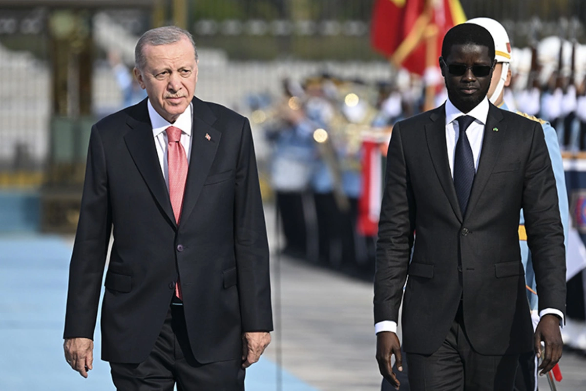 Türkiye Cumhurbaşkanı Erdoğan, Senegal Cumhurbaşkanı Fay'ı resmi törenle karşıladı