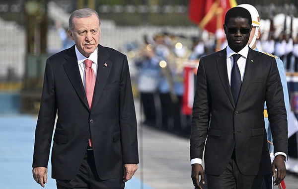 Türkiye Cumhurbaşkanı Erdoğan, Senegal Cumhurbaşkanı Fay'ı resmi törenle karşıladı