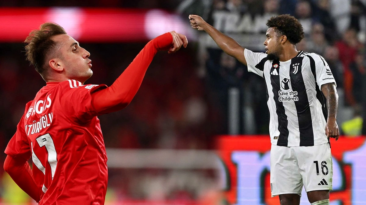 Juventus, McKennie ve Kerem Aktürkoğlu: Maça damga vuran gol sevinci