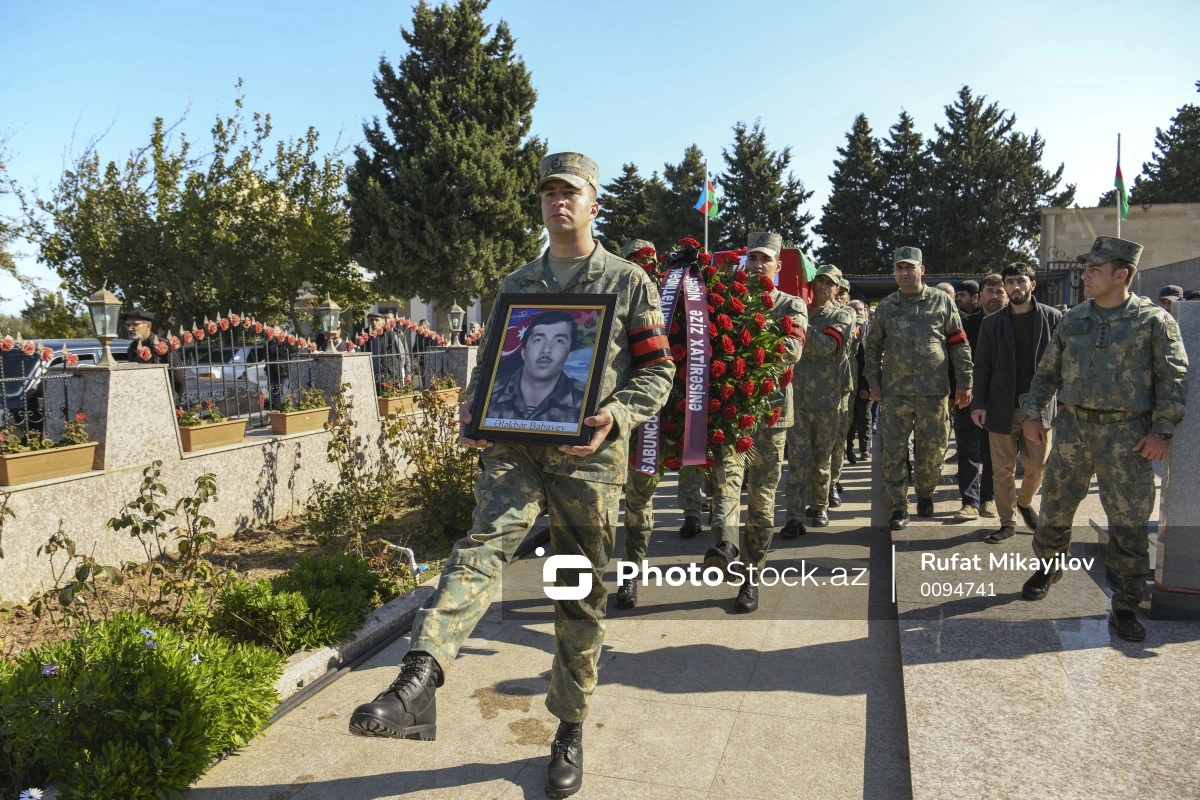 Birinci Qarabağ müharibəsinin şəhidi Ələkbər Babayev dəfn edildi