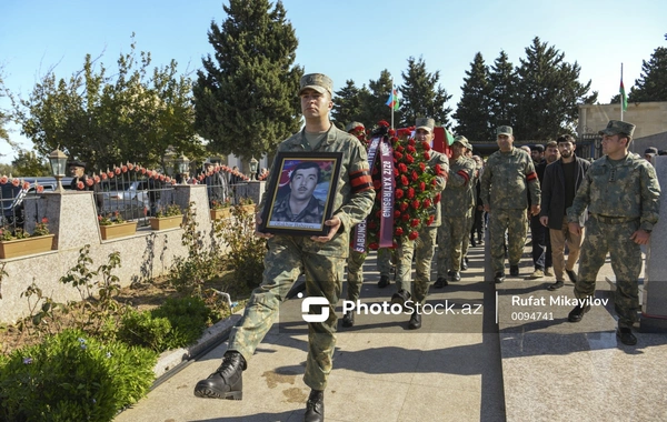 Birinci Qarabağ müharibəsinin şəhidi Ələkbər Babayev dəfn edildi