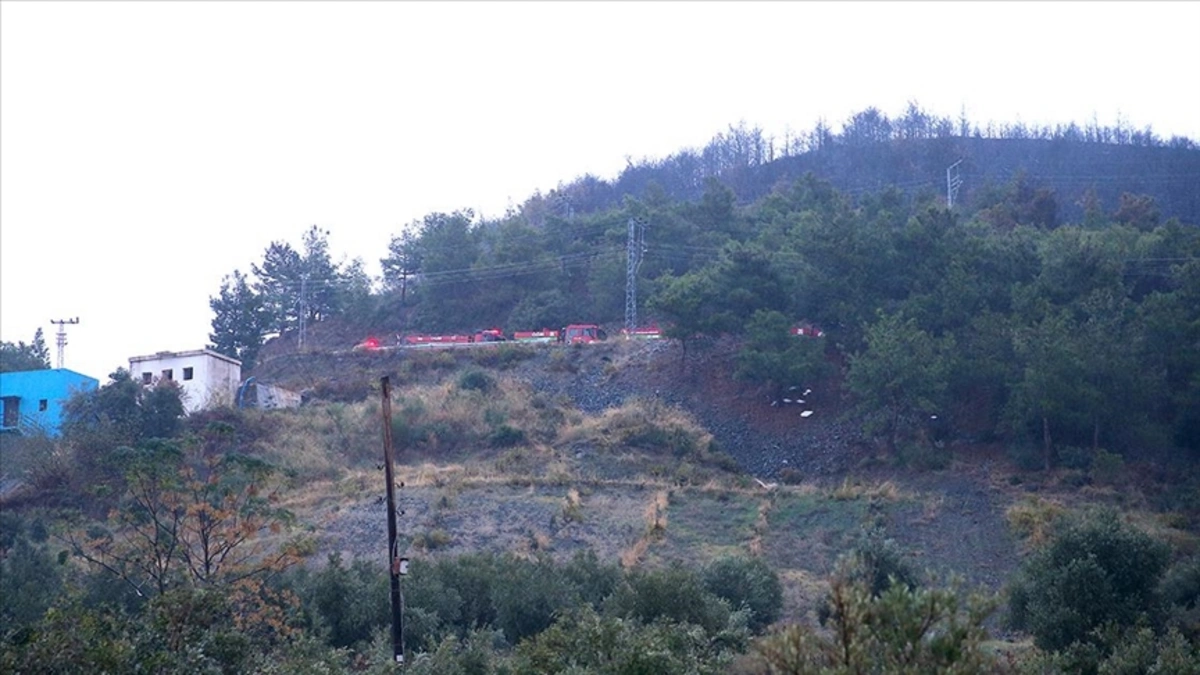 Hatay'da orman yangını kontrol altına alındı