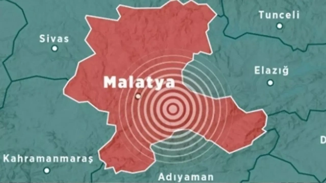 Malatya'da deprem oldu