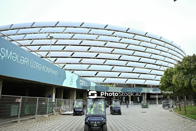 Bakı Olimpiya Stadionunda COP29-la bağlı müvəqqəti gömrük nəzarət zonası yaradılıb