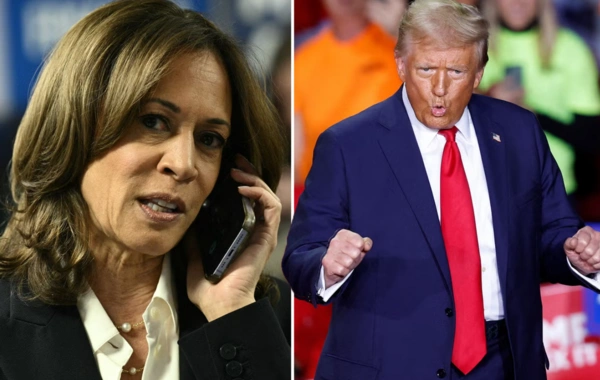 Kamala Harris Donald Trump'ı tebrik etti