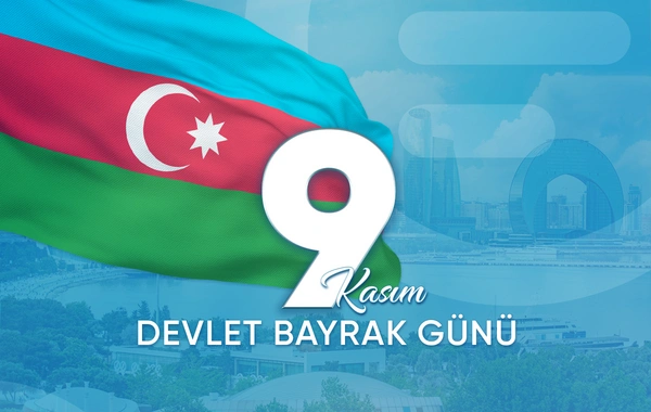 Azerbaycan'da Devlet Bayrağı Günüdür