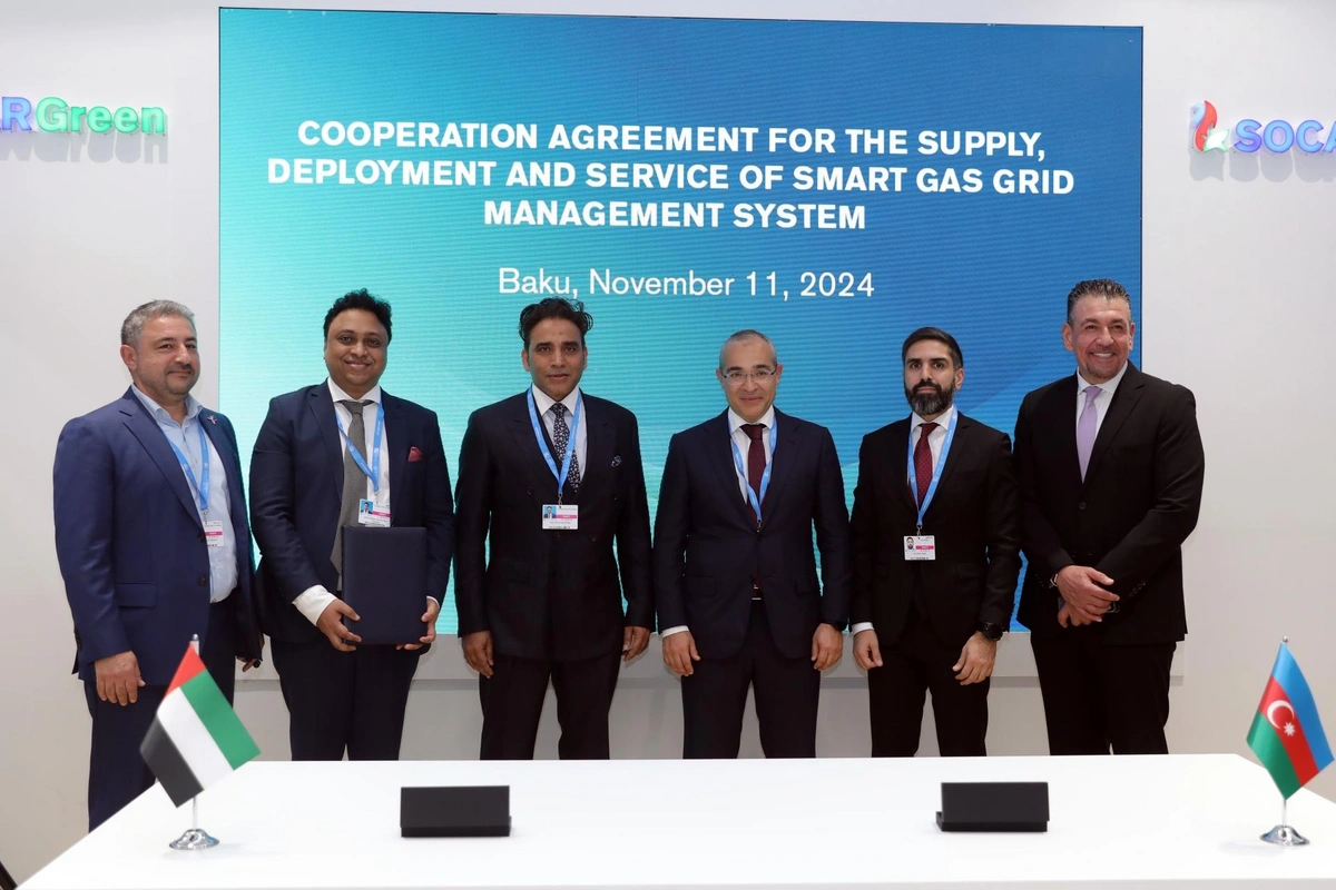 SOCAR "IntelliGrid" ilə Ağıllı Qaz Şəbəkəsinin İdarəetmə Sisteminin tətbiqinə dair Saziş imzalayıb