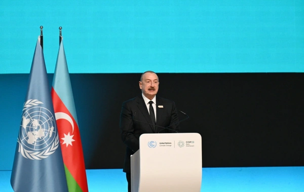 İlham Aliyev COP29'un açılış törenindeki konuşmasında Azerbaycan'a karşı suçlamalardan bahsetti