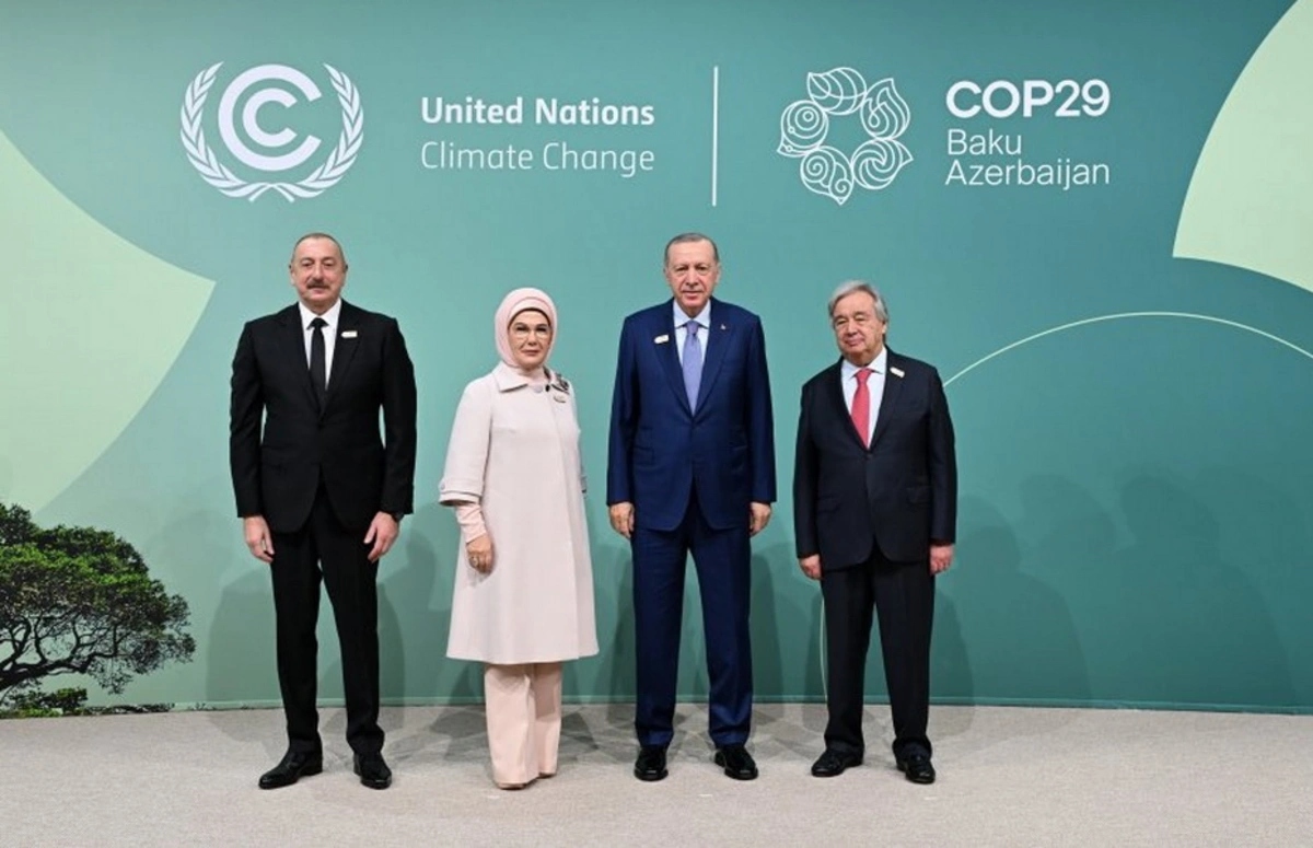 Əminə Ərdoğan: "COP29 həmrəylik və bəşəriyyətə qarşı məsuliyyətin güclü təzahürüdür"