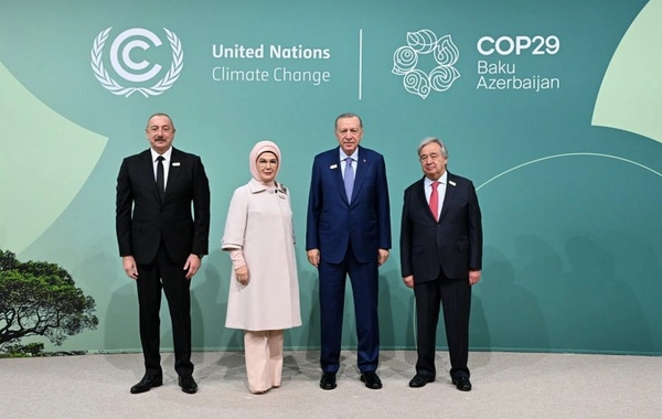 Əminə Ərdoğan: "COP29 həmrəylik və bəşəriyyətə qarşı məsuliyyətin güclü təzahürüdür"