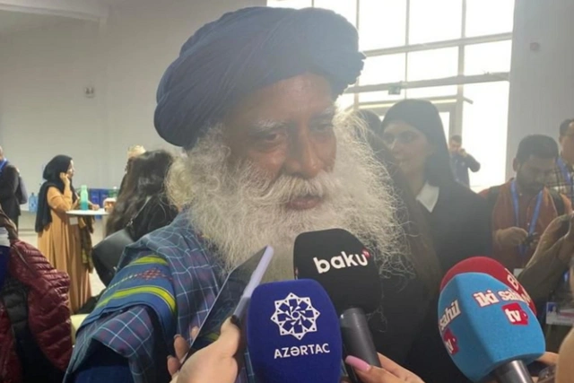 Sadhguru: "Böyle giderse 50-60 yıl sonra gelecek nesillere doğadan hiçbir şey kalmayacak."