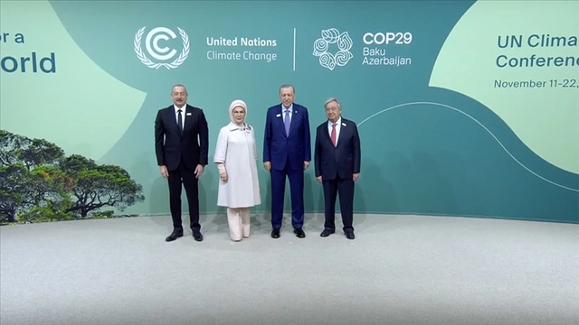 Türkiye Cumhurbaşkanı Erdoğan, COP29 Dünya Liderleri İklim Zirvesi'ne katıldı