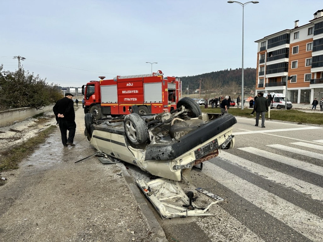 Kastamonu'da korkunç kaza: Fiat-Tofaş hurdaya döndü