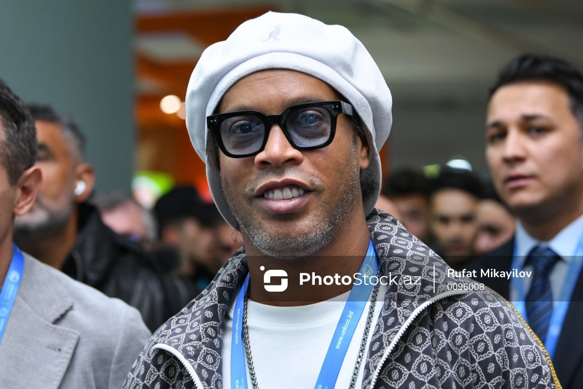 Ronaldinho COP29'a katılımla ilgili paylaşım yaptı