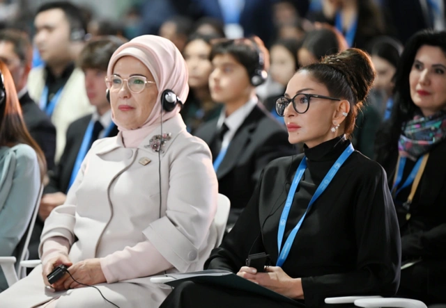 COP29'da Lider eşlerinin katılımıyla konferans düzenlendi