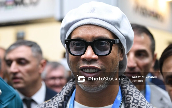 Efsanevi Ronaldinho, COP29 ile ilgili Bakü ziyaretinden paylaşımda bulundu