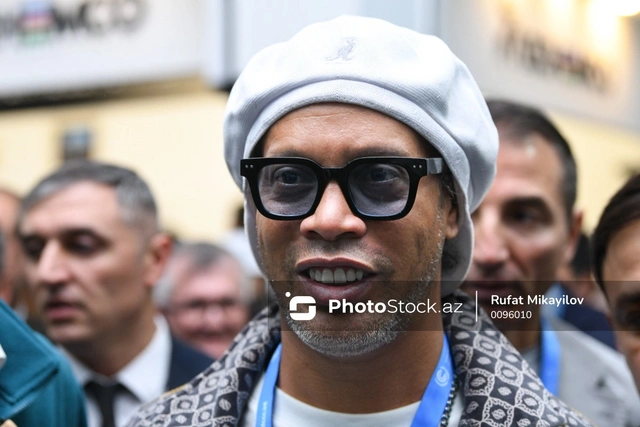 Efsanevi Ronaldinho, COP29 ile ilgili Bakü ziyaretinden paylaşımda bulundu