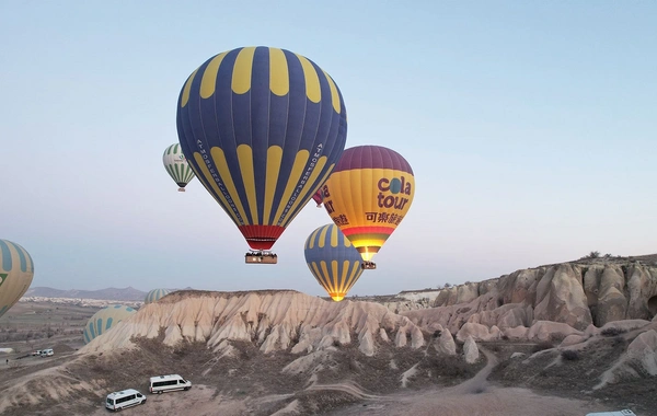 Kapadokya'da Turist rekoru kırıldı