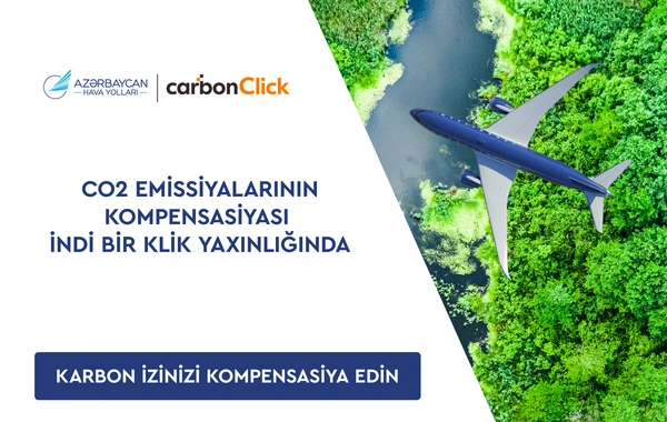 AZAL və "CarbonClick" aviasiya sahəsində karbon emissiyalarının azaldılması yollarını müzakirə edib