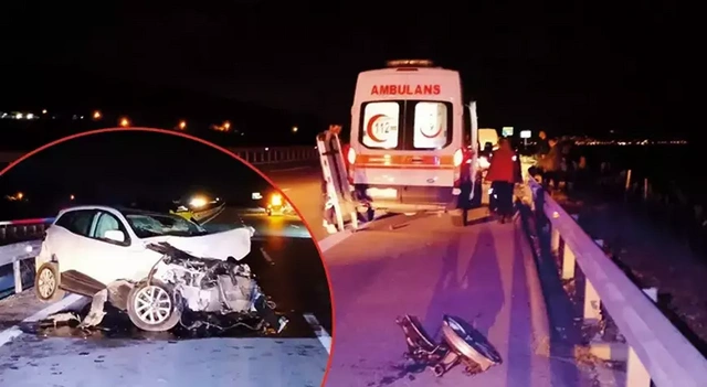 Aydın-Denizli otoyolu'nda zincirleme trafik kazası: 1 ölü, 5 yaralı