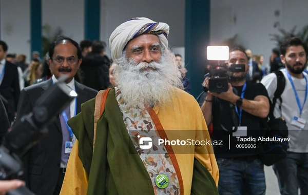 İsha Hayır Kurumu'nun kurucusu Sadhguru, Azerbaycan Cumhurbaşkanını tebrik etti